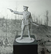 Сборная миниатюра из смолы Британский офицер 1/35 Shot Mini - фото