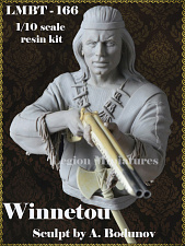 Сборная миниатюра из смолы Winnetou, 1:10, Legion Miniatures - фото