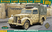 Сборная модель из пластика Британский легкий грузовик Tilly 10hp АСЕ (1/72) - фото