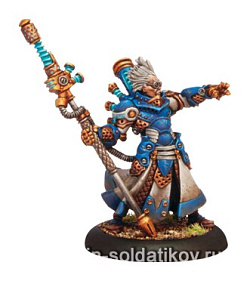 Сборная миниатюра из металла PIP 31071 Cygnar Warcaster Commander Adept Nemo - 2010 BLI Warmachine (PIP-31071) (PIP-31071)