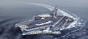 Сборная модель из пластика ИТ Корабль Китти Хок (1/720) Italeri - фото