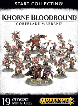 70-81 Start Collecting! Khorne Bloodbound Goreblade Warband (70-81-99120201066) (70-81-99120201066)