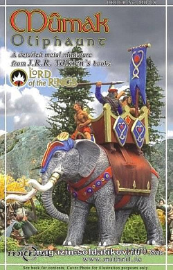Сборная миниатюра из металла Мумак, 32 мм, Mithril (MB418) (MB418)