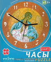 Сборная пазл-игрушка Часы «Кремль» (с часовым мех.). Умбум - фото