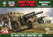 105mm Artillery battery (15мм) Flames of War - фото