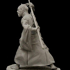 Сборная миниатюра из смолы Samurai 12-14 th, 54 mm Medieval Forge Miniatures (B-54-031) (B-54-031)