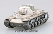 Масштабная модель в сборе и окраске Танк КВ-1, 1942г.. (1:72) Easy Model - фото