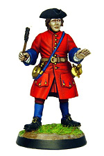 Сборная миниатюра из металла Артиллерист. Россия. 1704 г (40 мм) Драбант - фото