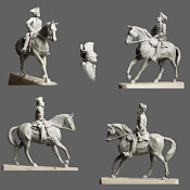 Сборные фигуры из смолы Фридрих Великий, 1:72, DAF miniatures - фото