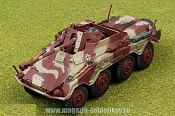 Масштабная модель в сборе и окраске Бронеавтомобиль SD.KFZ.234/4 unidentified unit, Western Front 1945, Panzerstahl - фото