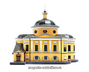 Сборная модель из картона. Серия: Архитектурные памятники. Масштаб 1/150. Покровский Храм Умбум - фото