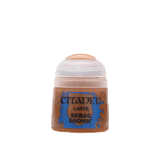 Сборные фигуры из пластика 22-40 Paint Pot: Skrag Brown, краска 12 мл - фото