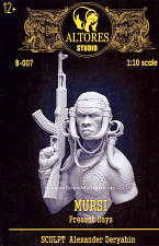 Сборная миниатюра из смолы Бюст Мурси, 1:10, Altores Studio - фото