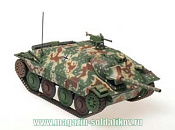 Масштабная модель в сборе и окраске Танк Hetzer (EARLY) stug.Abt, 1708, France, Oct. 1944, Panzerstahl - фото