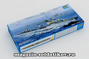 Сборная модель из пластика Корабль Zestorer Z-43 1:700 Трумпетер - фото