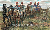 Солдатики из пластика ИТ Французская линейная гвардейская артиллерия (Наполеоновские войны) (1/32) Italeri - фото