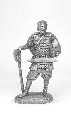Миниатюра из олова Варяжский стражник, X-XIV вв, 75 мм EK Castings - фото