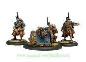 PIP 31058 Cygnar Trencher Cannon Crew BLI Warmachine. Фэнтези - фото