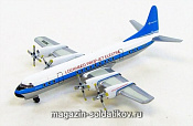 Масштабная модель в сборе и окраске Д Самолет в сборе Lockheed L-188 1/400 Dragon - фото
