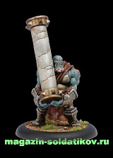 PIP 71032 Trollblood Trollkin Caber Thrower Special Weapon Attachment BLI , Warmachine - фото