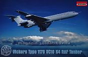 Сборная модель из пластика Rod 328 Лайнер Vickers VC-10 K4, тип 1170 1/144 Roden - фото