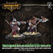 PIP 41004 Mercenary Boomhowler Trollkin (2) BLI, Warmachine - фото
