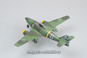 Масштабная модель в сборе и окраске Самолет Me-262A-1a, Новотны, ноябрь 1944г. 1:72 Easy Model - фото