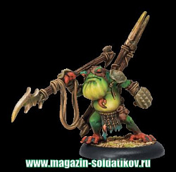 Сборные фигуры из металла PIP 75026 Minion Croak Hunter Solo Warmachine (PIP-75026) (PIP-75026)