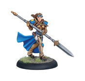 Сборная миниатюра из металла PIP 31036 Cygnar Victoria Haley Varient BLI Warmachine - фото