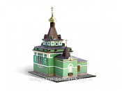 Сборная модель из картона. Серия:Архитектур. пам-ки. М 1/100. Часовня Ксении Петербургской Умбум - фото