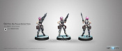Сборная фигура из металла Dactyls, Steel Phalanx Support Corps (Engineer) Infinity - фото