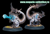 Сборная миниатюра из металла и смоллы PIP 73051 Legion of Everblight Stinger Lesser Warbeasts BLI - фото