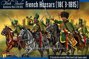 Сборные фигуры из пластика Набор миниатюр French Hussars (1808-1815), 28 мм Warlord - фото