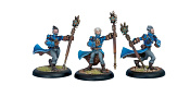 Сборная миниатюра из металла PIP 31024 Cygnar Stormsmiths (3) BLI Warmachine - фото