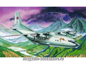Сборная модель из пластика Самолёт Ан-12БК, (1/100) Трумпетер - фото