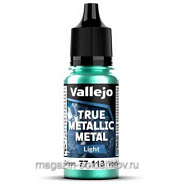 True Metallic Metal Жук зеленый Vallejo - фото