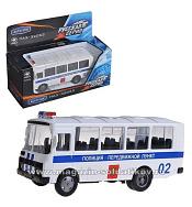 Масштабная модель в сборе и окраске ПАЗ-32053 Полиция, 1:43, Autotime - фото