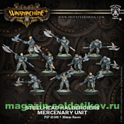 PIP 41108 Mercenary Steellhead Halberdiers BOX, Warmachine - фото