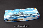 Сборная модель из пластика Линкор HMS «Ренаун» 1945г. 1:700 Трумпетер - фото