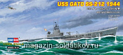 Сборная модель из пластика Подлодка USS Gato SS-212 1944 (1/700) Hobbyboss - фото