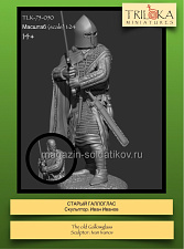 Сборная миниатюра из смолы Старый Галоглас, 75 мм, TRILOKA miniatures - фото