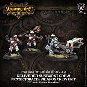 PIP 32026 Protectorate Sunburst Crew BLI Warmachine - фото