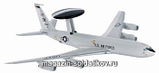 Масштабная модель в сборе и окраске Д Самолет в сборе E-3B Sentry 1/400 Dragon - фото