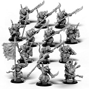 Elite ratmen pack (13), 28 mm Punga miniatures - фото