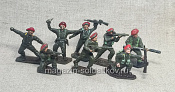 489-058 Англ. коммандос WWII (8 шт.) Lone Star 1/32 - фото