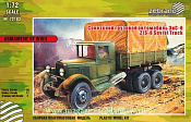 Сборная модель из пластика Грузовой автомобиль ЗИС-6, 1:72, Zebrano - фото