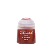 Сборные фигуры из пластика 21-04 Paint Pot: Khorne Red, краска 12 мл - фото