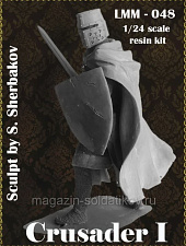 Сборная миниатюра из смолы Crusader I, 75 мм, Legion Miniatures - фото