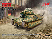 Сборная модель из пластика FCM 36, Французский легкий танк II МВ (1/35) ICM - фото