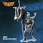Skeleton with Standardm, First Legion - фото